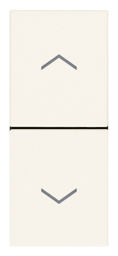 [60.16.30062.B] PULSADOR DOBLE INTERBL. NO+NO 10A BLANCO LINEA VIMAR