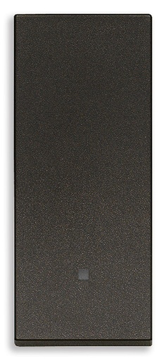 [60.16.30010.G] PULSADOR INVERSOR NO/NC 10A NEGRO LINEA VIMAR