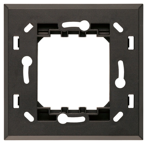 [60.16.30507.G] SOPORTE 2M P/COMANDO RADIO NEGRO LINEA VIMAR