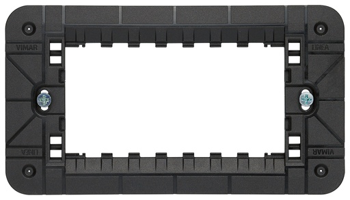 [60.16.30614] SOPORTE 4M C/TORNILLOS LINEA VIMAR