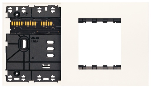 [60.16.32614.B] SOPORTE XT 4M COMBINADO+PLACA BLANCO LINEA VIMAR