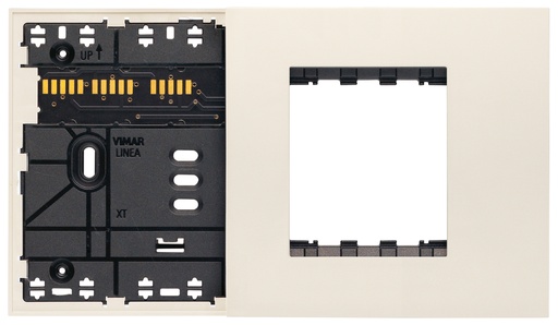 [60.16.32614.C] SOPORTE XT 4M COMBINADO+PLACA CANAPA LINEA VIMAR