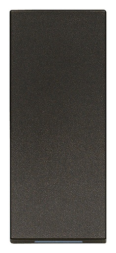 [60.16.31000S.G] TECLA 1M  SÍMB. LUZ INFERIOR NEGRO LINEA VIMAR