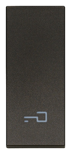 [60.16.31000.PG] TECLA 1M ALINEADO SIMBOLO LLAVE NEGRO LINEA VIMAR