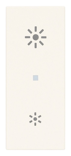 [60.16.31000A.RB] TECLA 1M AXIAL SIMBOLO DIMMER BLANCO LINEA VIMAR