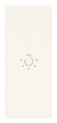 [60.16.31000A.LB] TECLA 1M AXIAL SIMBOLO LUCE BLANCO LINEA VIMAR