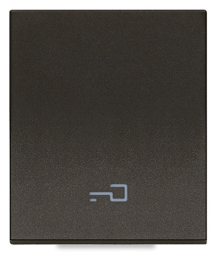 [60.16.31000.2PG] TECLA 2M ALINEADO SIMBOLO LLAVE NEGRO LINEA VIMAR