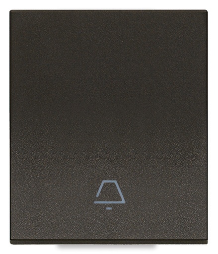 [60.16.31000.2CG] TECLA 2M ALLIN. SIMBOLO TIMBRE NEGRO LINEA VIMAR