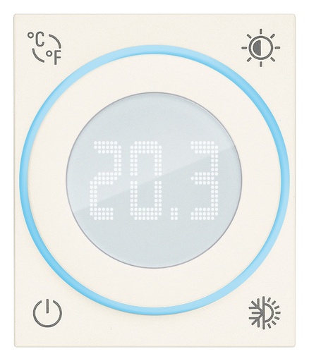 [60.16.30440.B] TERMOSTATO ROTATORIO 100-240 2M BLANCO LINEA VIMAR