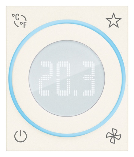 [60.16.30471.B] TERMOSTATO ROTATORIO DOMOTICO 2M BLANCO LINEA VIMAR