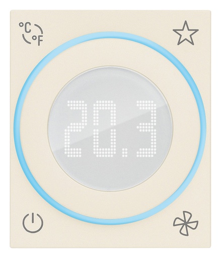 [60.16.30471.C] TERMOSTATO ROTATORIO DOMOTICO 2M CANAPA LINEA VIMAR