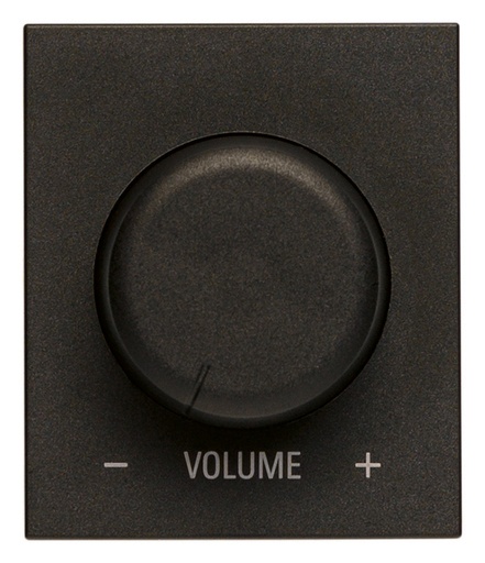 [60.16.30439.G] VARIADOR DE VOLUMEN NEGRO LINEA VIMAR