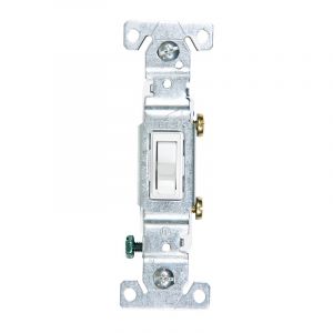 [60.12.INT701] INTERRUPTOR SENCILLO 15 AMP, BLANCO,  C/TAPA, EATON