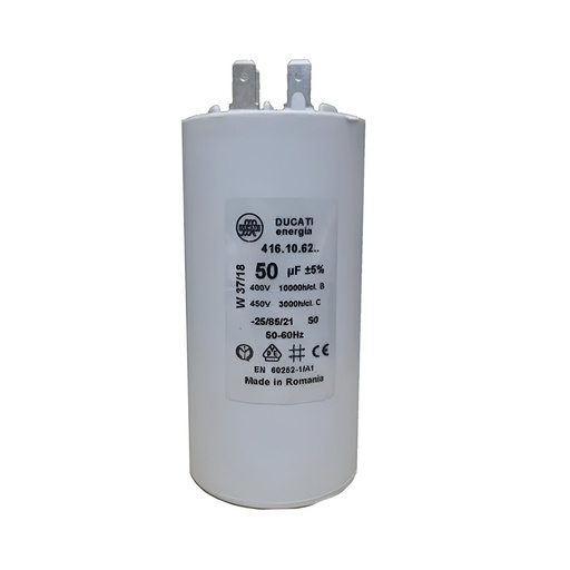 [79.13.111020F] CONDENSADOR 20 uF x450 V,DOBLE FASTON, PEARL