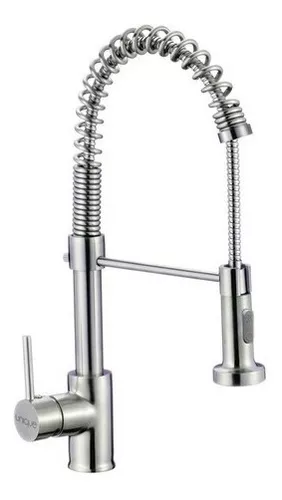 [79.24.GRI-611] GRUPO FREGADERO MONOMANDO M/EXTRAIBLE SATINADO GRI-611 UNIQUE