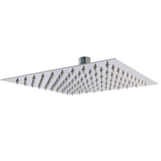 [79.24.REG-100] REGADERA CUADRADA ULTRADELGADA 8" CROMADA REG-100 UNIQUE
