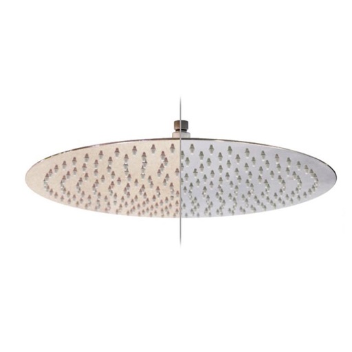 [79.24.REG-121] REGADERA REDONDA ULTRADELGADA 10" CROMADA REG-121 UNIQUE
