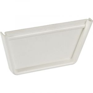 [79.08.CTVD0504] TAPA CANAL DE LLUVIAS PVC BLANCA