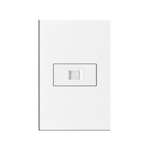 [KOB-E7182W] TOMA TELEFONICA  BLANCO-DELUXE,TANIA