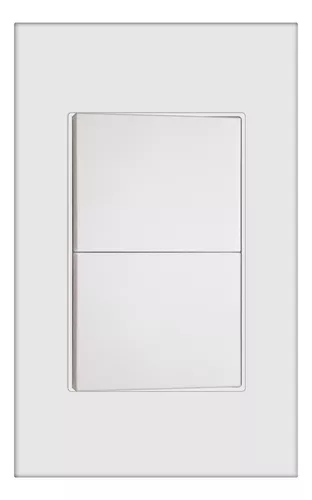 [KOB-E7200WMST] INTERRUPTOR DOBLE TRIWAY 15AMP - 125V BLANCO METALICO PLATA,TANIA
