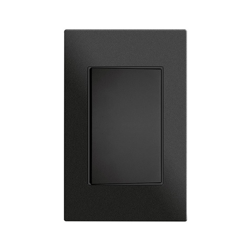[KOB-E7000B] INTERRUPTOR SENCILLO 15AMP - 125V NEGRO,TANIA
