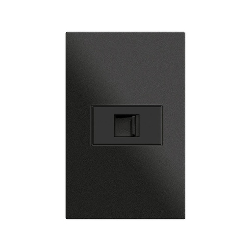 [KOB-E7182B] TOMA TELEFONICA NEGRO,TANIA