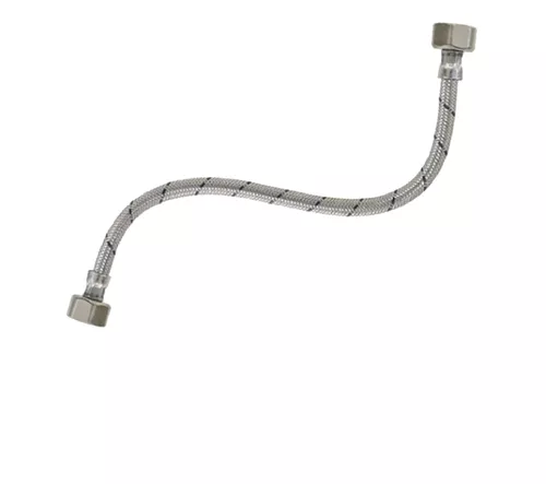 [02.03.EASM50] CANILLA ACERO 1/2 X 7/8 WC 50 CM EAS-M50 COFLEX