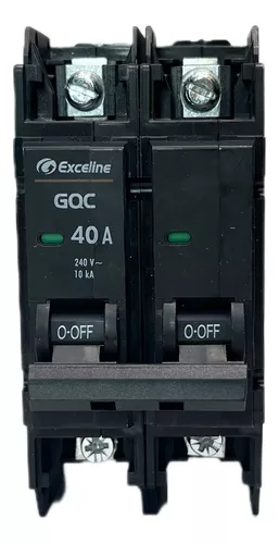 [90.02.GQC.60A.2] BREAKER SUPERFICIAL GQC 60AX2P , EXCELINE
