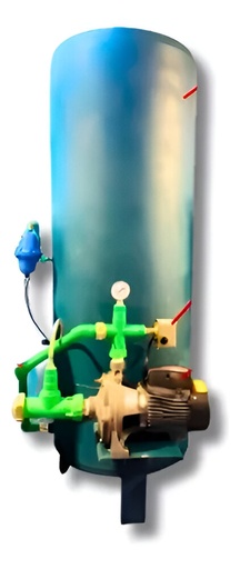 [79.12.PH062P1.5] HIDRONEUMATICO 62 GALONES C/BOMBA PEARL 1,5 HP.
