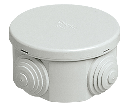 [60.16.V55001] CAJA DERIVACION OCTOGONAL IP44 65X35MM VIMAR