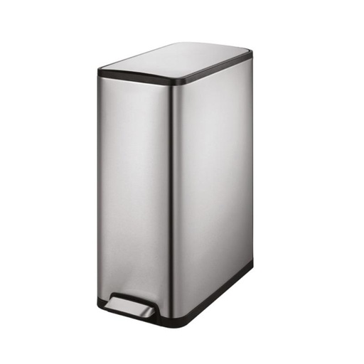 [79.24.PAP-707] PAPELERA RECTANGULAR 8 LTS ACERO INOX. UNIQUE