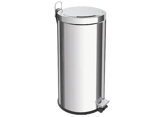[79.24.PAP-709] PAPELERA 30 LTS ACERO INOX. UNIQUE