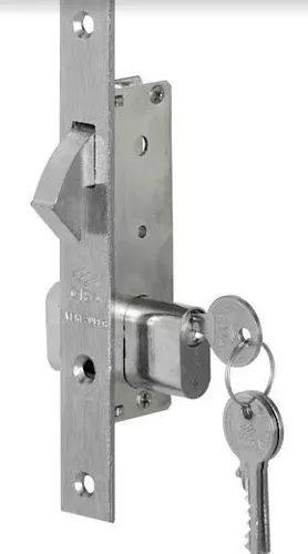 [03.03.12640031] CERRADURA EMBUTIR GANCHO, 16MM CIL 56MM, CISA