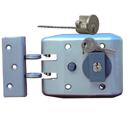 [03.03.12640003] CERRADURA JIMMY PROOF C/S POMO FIJO, CISA