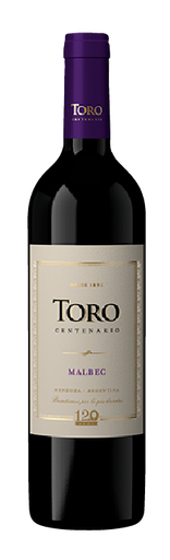 [A01.01.153] BOTELLA VINO TORO CENTENARIO MALBEC