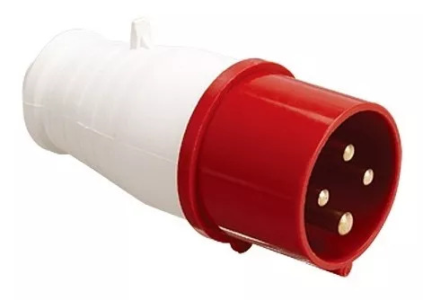 [60.19.AM-024] TOMA INDUSTRIAL MACHO 3P+T 380 - 415V 32A IP44 ANDELI