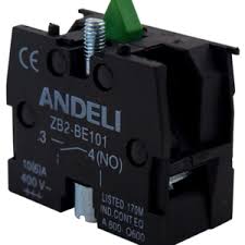[60.19.ZB2-BE101] BLOQUE DE CONTACTO 1NO DE REEMPLAZO -EXPANSION ZB2-BE101 ANDELI