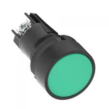 [60.19.XB2-EA135-V] INTERRUPTOR DE BOTON VERDE 1 NC+1 NO ANDELI