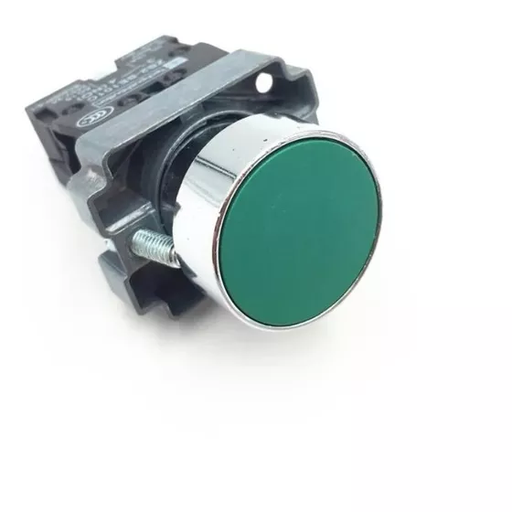 [60.19.XB2-BA31] INTERRUPTOR DE BOTON VERDE METALICO CON RETORNO XB2-BA31 1 NO ANDELI