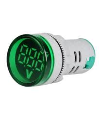 [60.19.AD101-22VM-V] INDICADOR DE VOLTAJE AD101-22VM VERDE AC20-500V REDONDO ANDELI