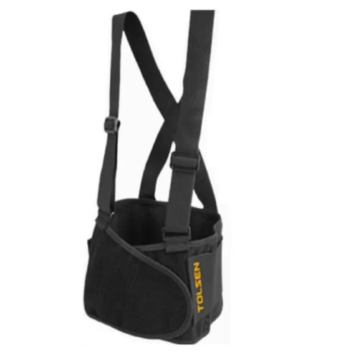 [45242] CINTURON DE SOPORTE DE ESPALDA C/TIRANTES M/110 CM TOLSEN