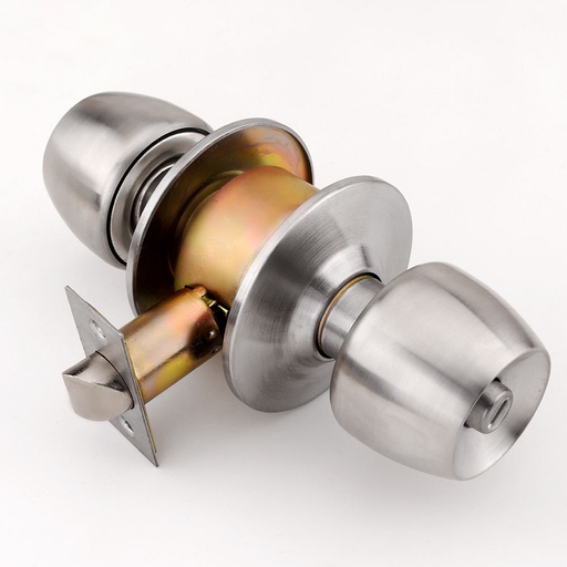 [79.77.CER.02.04] CERRADURA POMO A/INOX BAÑO BARI