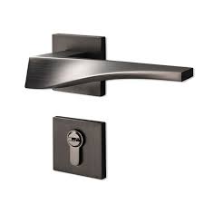[79.77.CER.06.08] CERRADURA CHIUSA NEGRO  BAÑO BARI 