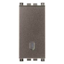 [60.16.19008] PULSADOR SENCILLO 1P 10A GRIS ARKE VIMAR