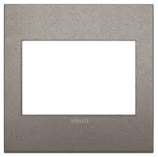 [60.16.19653.04] PLACA 3M METAL TITANIO MATE CLASSIC ARKE VIMAR