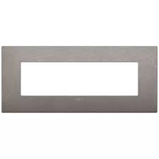 [60.16.19657.04] PLACA 7M METAL TITANIO MATE CLASSIC ARKE VIMAR