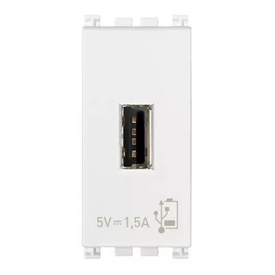 [60.16.19292.B] ALIMENTADOR USB 1M 5V 1.5A BLANCO ARKE VIMAR