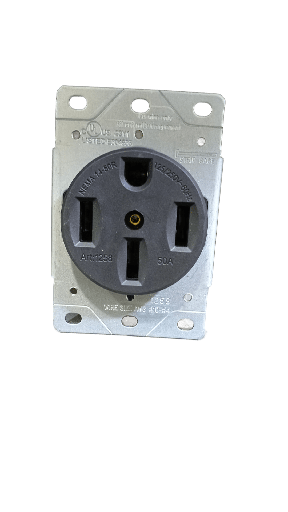 [TAN-1258] ENCHUFE HEMBRA P/EMBUTIR  3L + T 50 AMP 125/250V TANIA
