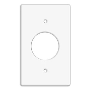 [KOB-087W] TAPA PLASTICA P/TOMA REDONDA 3X20 AMP TANIA