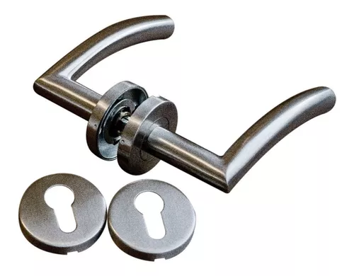 [03.03.91002538] CERRADURA MANILLA CURVA INOX 2551 LOCKEY CISA 